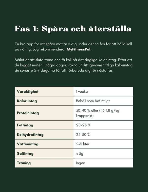 Det Metaboliska Omstartsprogrammet - Bild 3